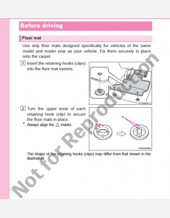 toyota yaris 130 series 2017-2018 owners manual